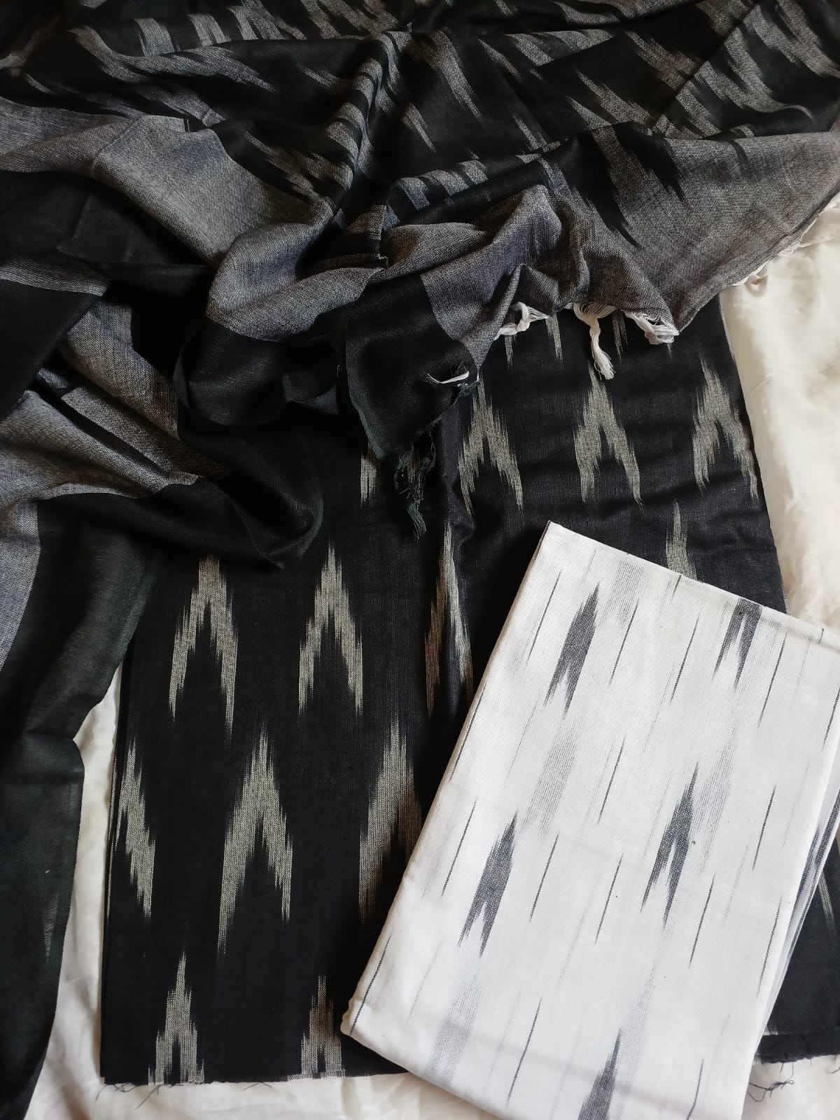 Ikkat Patterned Salwar suit