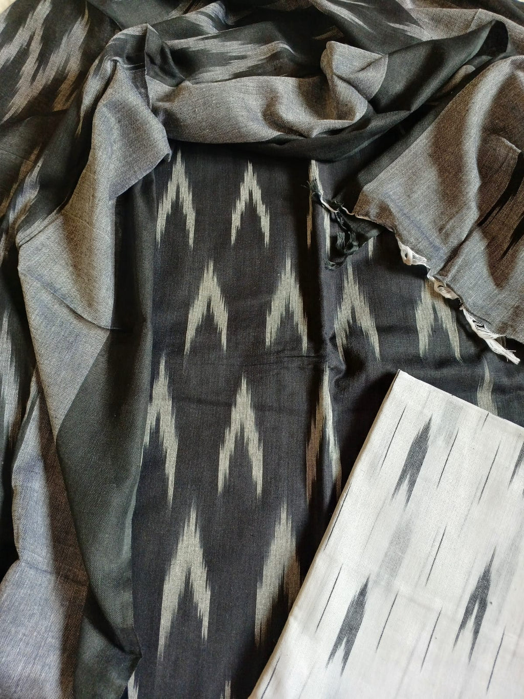 Ikkat Patterned Salwar suit