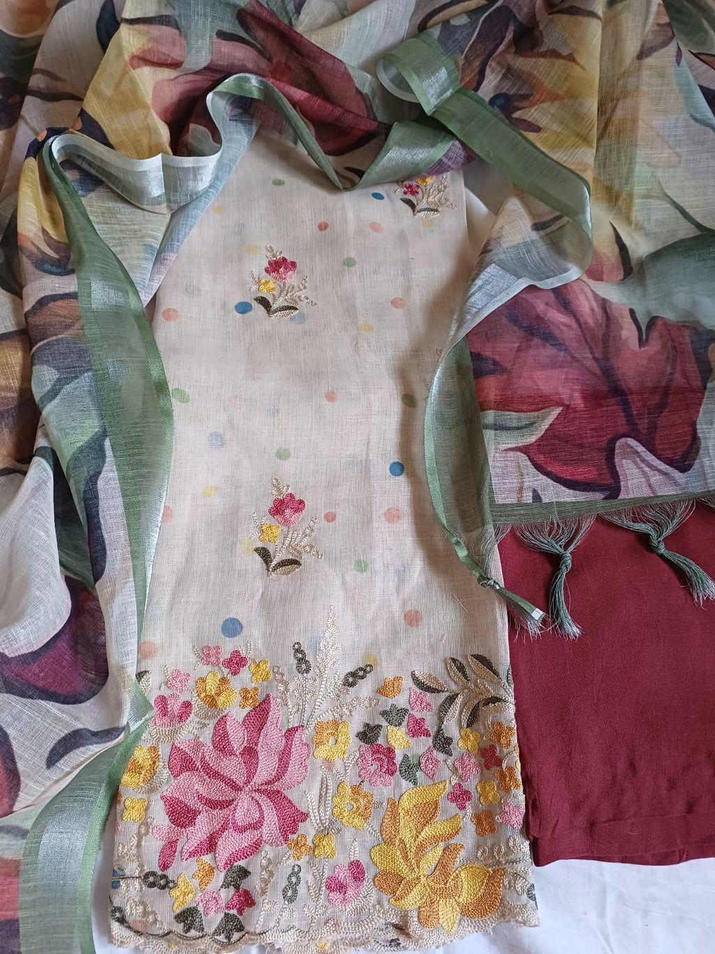 Pure cotton salwar suit