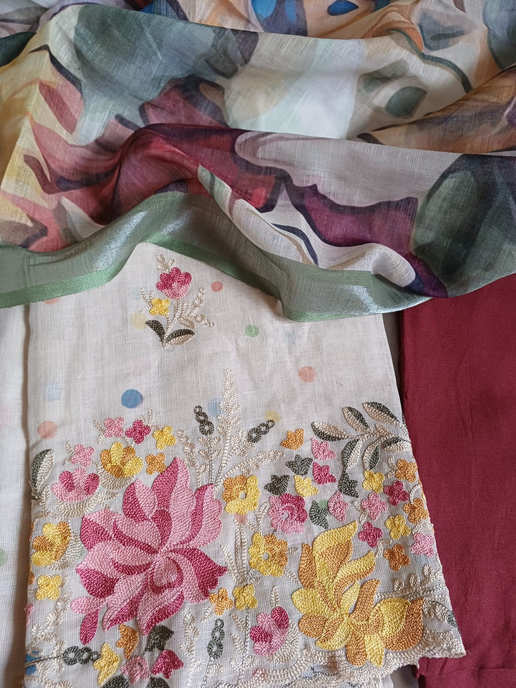 Pure cotton salwar suit