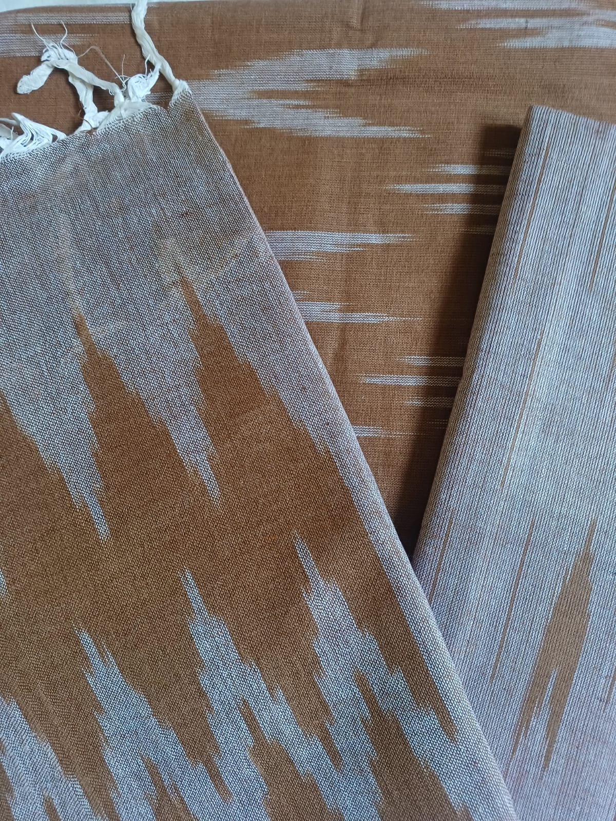 Pure cotton Ikkat patterned salwar suit