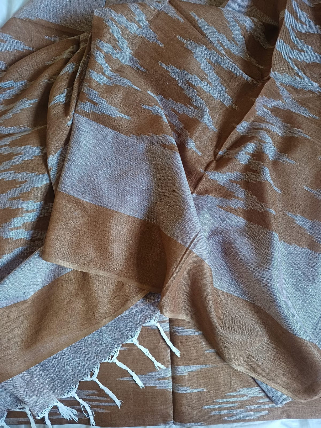 Pure cotton Ikkat patterned salwar suit