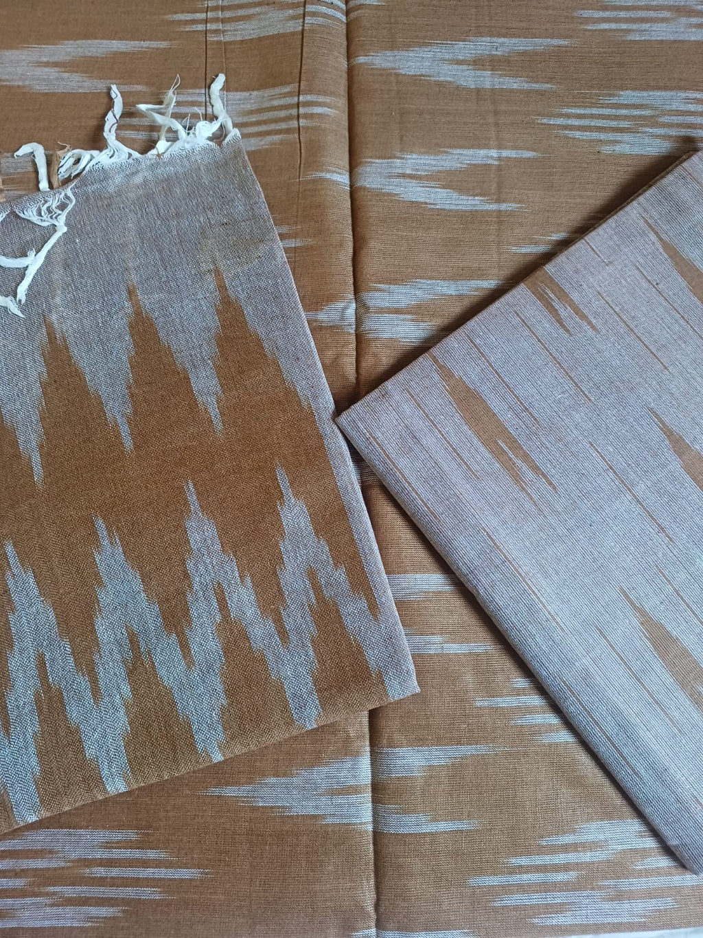 Pure cotton Ikkat patterned salwar suit